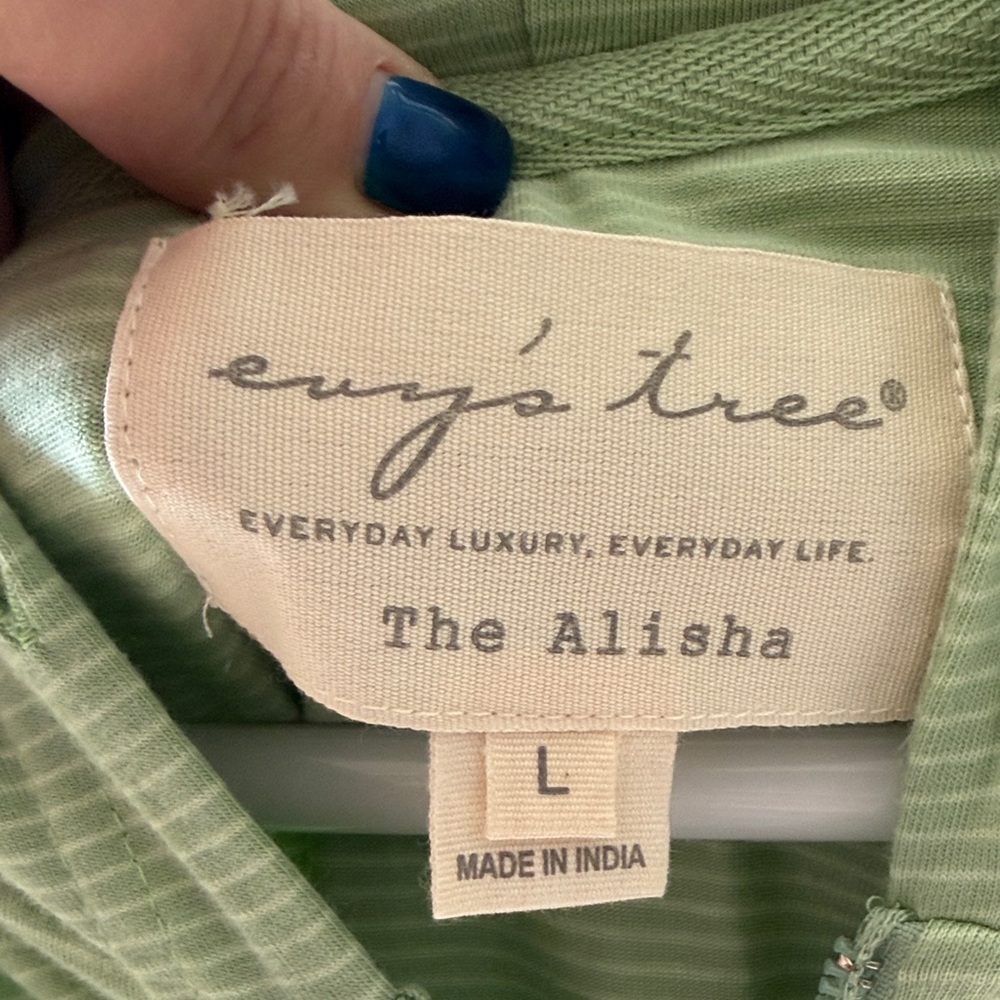Evy's Tree Light Green Hoodie - Picture 2 of 3